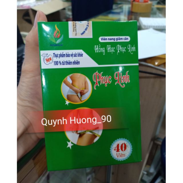 Hồng Hạc Phục Linh hộp 40 viên mang lại vóc dáng thon gọn