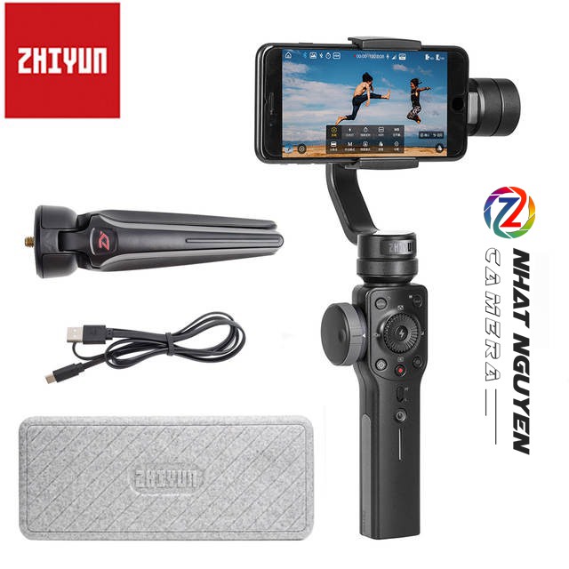 Gimbal chống rung Zhiyun Smooth 4 cho điện thoại Smartphone / Zhiyun Smooth Q4