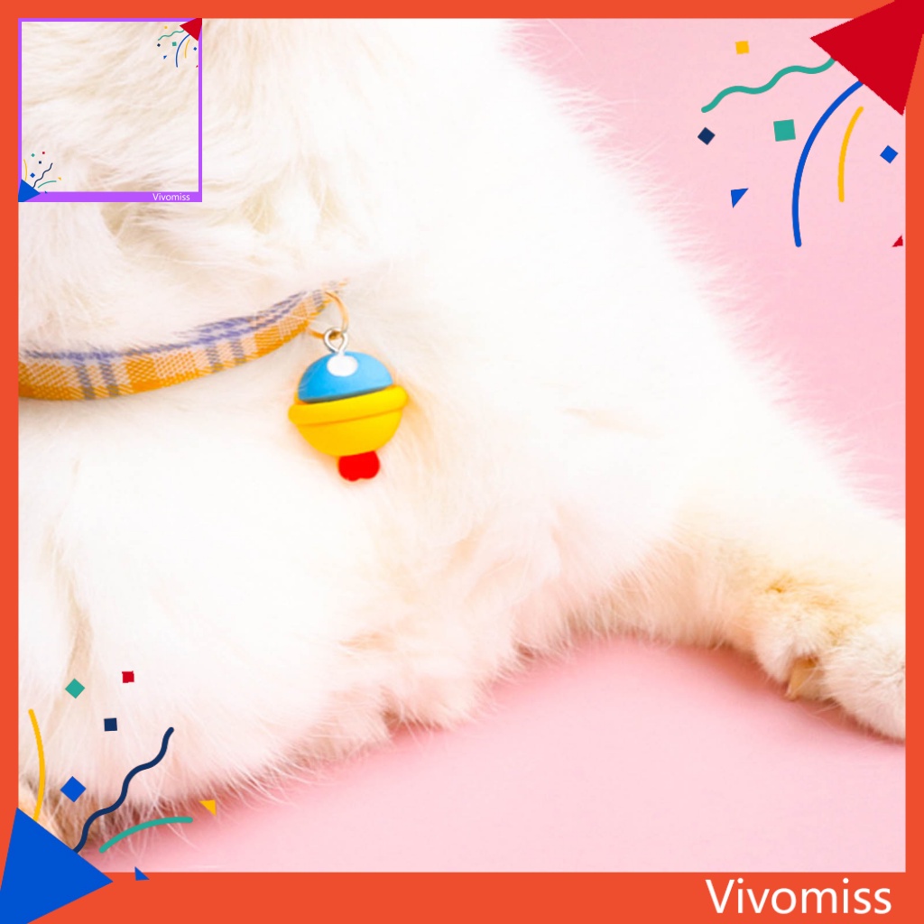 Vòng Cổ Có Chuông Họa Tiết Hoạt Hình Cho Thú Cưng