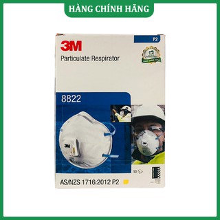 Khẩu trang 3m 8822 – lọc bụi, bảo vệ hô hấp, mùi hôi và kháng khuẩn
