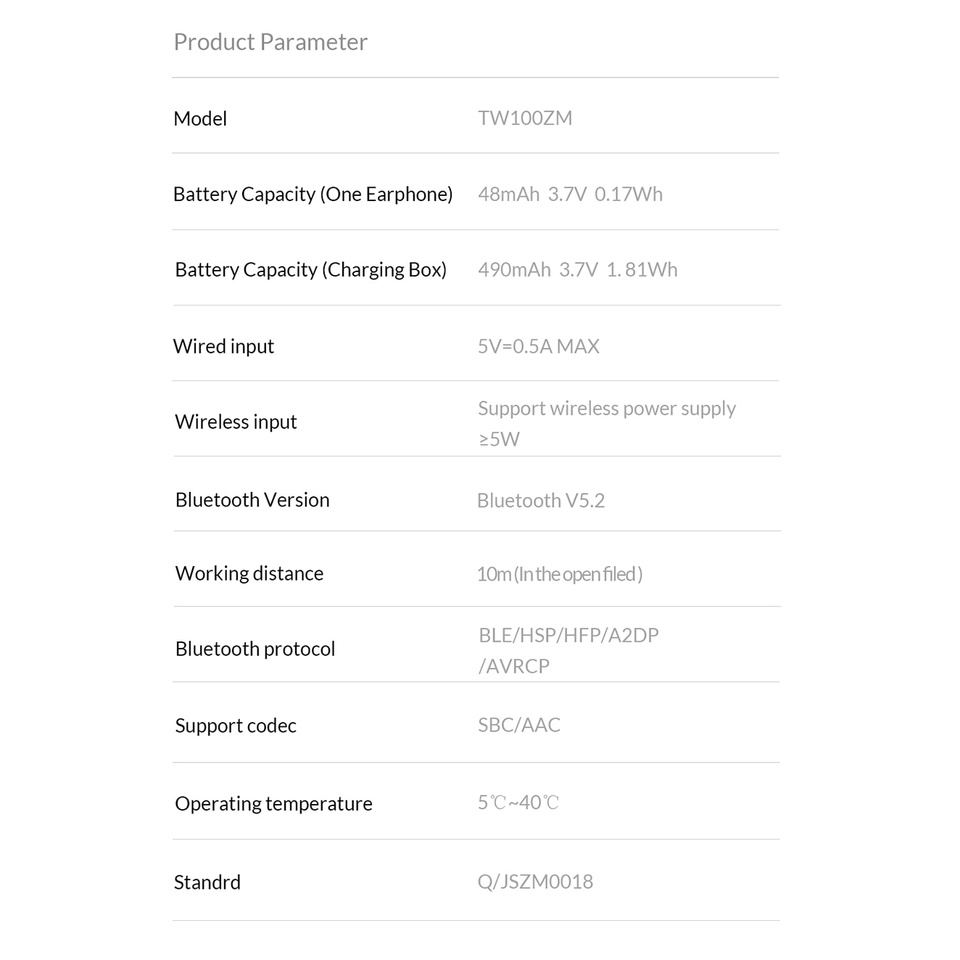 Tai Nghe Nhét Tai Không Dây bluetooth 5.2 xiaomi zmi purpods pro Chống Ồn Chống Nước 3mic
