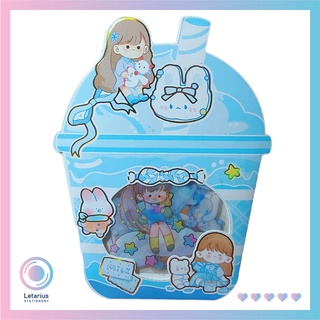 STICKER LY TRÀ SỮA