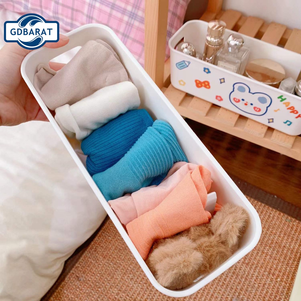 Giá đỡ mỹ phẩm sức chứa lớn màu trắng tiện dụng