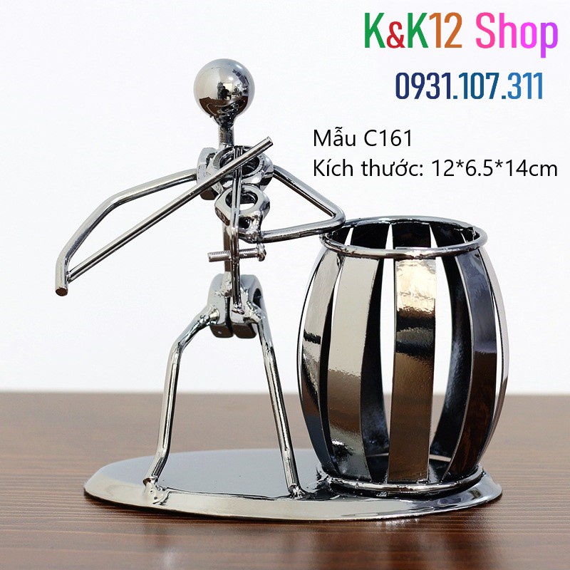 [Độc quyền] Đồ chơi trang trí để bàn phiên bản ban nhạc, kiêm hộp đựng bút tiện lợi. Đồ chơi thủ công mỹ nghệ.