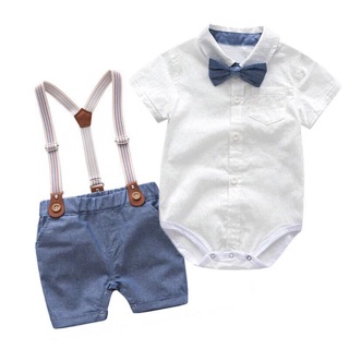 Set yếm body bé trai