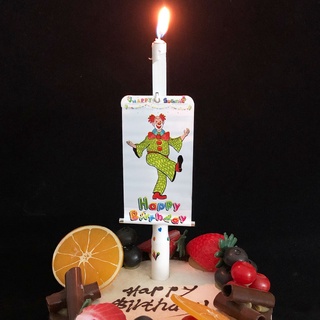 Nến hình chú hề trang trí bánh sinh nhật