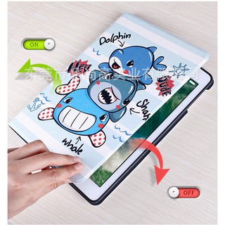 Ốp iPad, Bao Da iPad Hình cá mập chibi