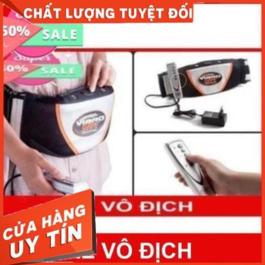 Đai Vibro Shape Massage Bụng có Nóng tăng hiệu quả giảm mở bụng