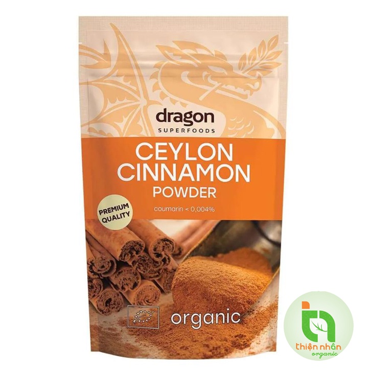 Bột quế hữu cơ Dragon Superfoods 150g Ceylon Cinnamon Powder