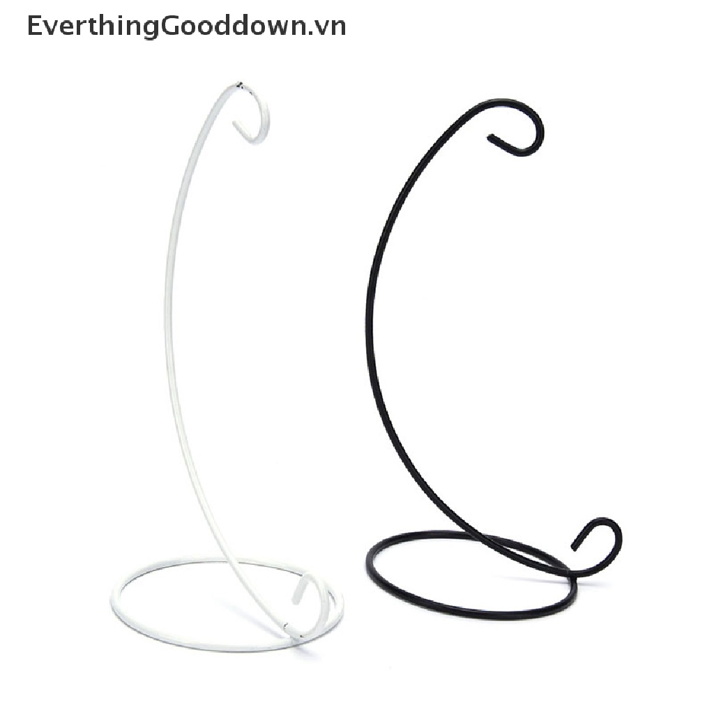 Everthingooddown Giá Đỡ Chậu Hoa Thủy Tinh Trong Suốt Bằng Sắt Kích Thước 1X 23cm 9 &quot;