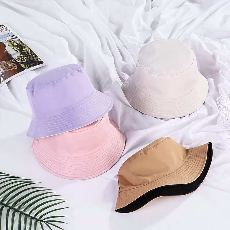 MG STUDIO/Double sided bucket hat 13colors