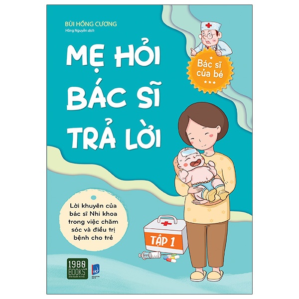 Sách - Mẹ Hỏi Bác Sĩ Trả Lời 1 + tặng bookmark