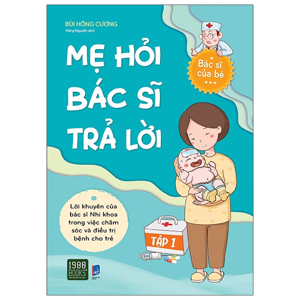 Sách - Mẹ Hỏi Bác Sĩ Trả Lời 1 + tặng bookmark