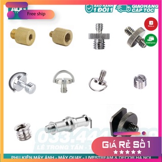 SALE Tổng hợp Ốc chuyển đổi đầu ren chân đèn studio 1/4'' và 3/8" cho thiết bị Studio - 151.Camera & Decor Hà Nội