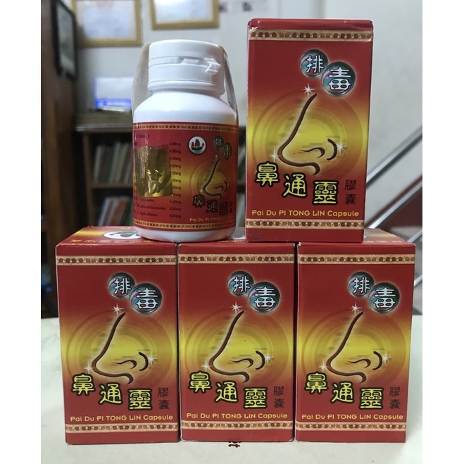 Combo 12 Hộp Bài Độc Tỷ Thông Linh, Malaysia, Hộp 30 Viên, Hỗ Trợ giảm Viêm Xoang, Viêm Mũi Dị Ứng