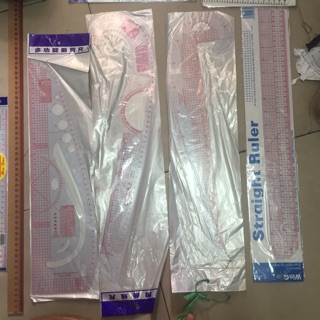 Thước dẻo thẳng 50cm cái Thước May Dẻo Cong Thẳng Các Loại #120101