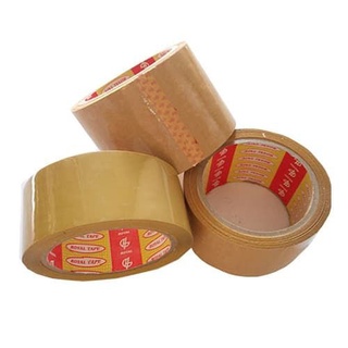 Cây 6 cuộn băng keo 5f vàng đục 100y