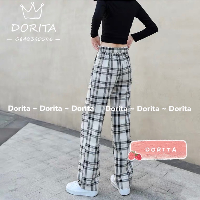 [Ảnh thật/Video] Quần culottes ống suông, Quần siêu hách dáng 2021 - Dorita Boutique