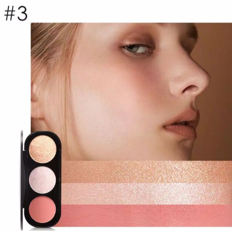 (hàng Mới Về) Bảng Phấn Má Hồng Và Bắt Sáng Focallure | BigBuy360 - bigbuy360.vn