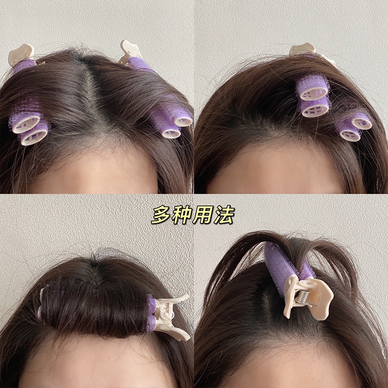 Lô Kẹp Phồng Chân Tóc Hàn Quốc Lameila - Lô Uốn Mái Tự Dính Giữ Nếp Lâu Dùng Cho Cả Nam Và Nữ