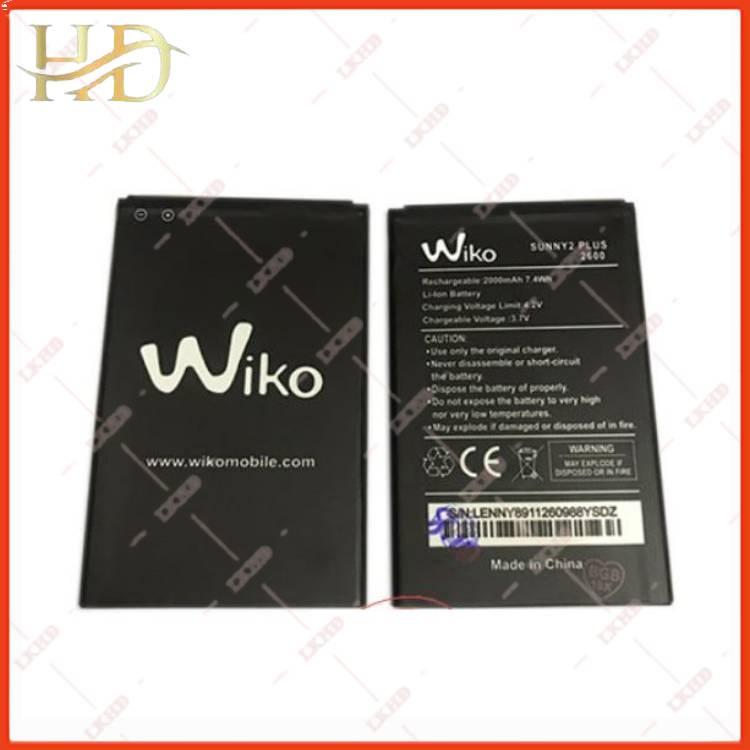 PIN THAY THẾ WIKO LENNY/LENNY2/LENNY3/SUNNY 2 PLUS/2600/JERRY (1800mAh)