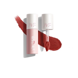 Akf Lip Slime matte velvet Lipstick matte Lip Gloss Lip bùn mềm sương mù mờ nhung kết cấu kem