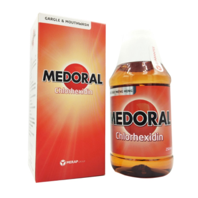 MEDORAL [Chai 250ml] Nước Súc Miệng Họng Hỗ Trợ Ngăn Ngừa Nhiễm Khuẩn, Ức Chế Sự Hình Thành Mảng Bám Trên Răng