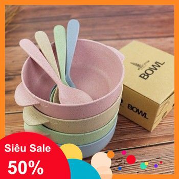 BỘ CHÉN MUỖNG BOWL CHO BÉ FULL HỘP [SALE]