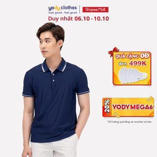 Áo thun polo nam YODY airycool cổ bẻ cao cấp siêu thoáng mát chuẩn form APM4107