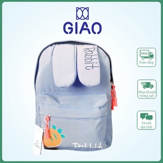 Balo tai thỏ cute cho bé đi học siêu xinh siêu chất bl0621rb60 giao