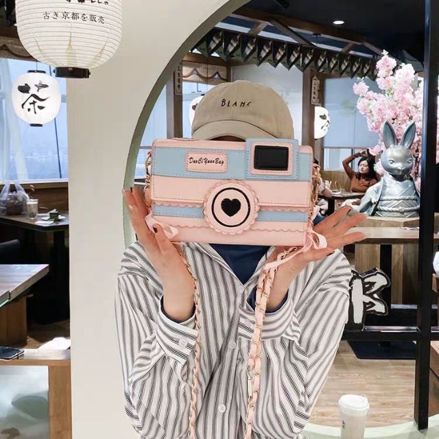 Túi đeo hình máy ảnh xinh xắn