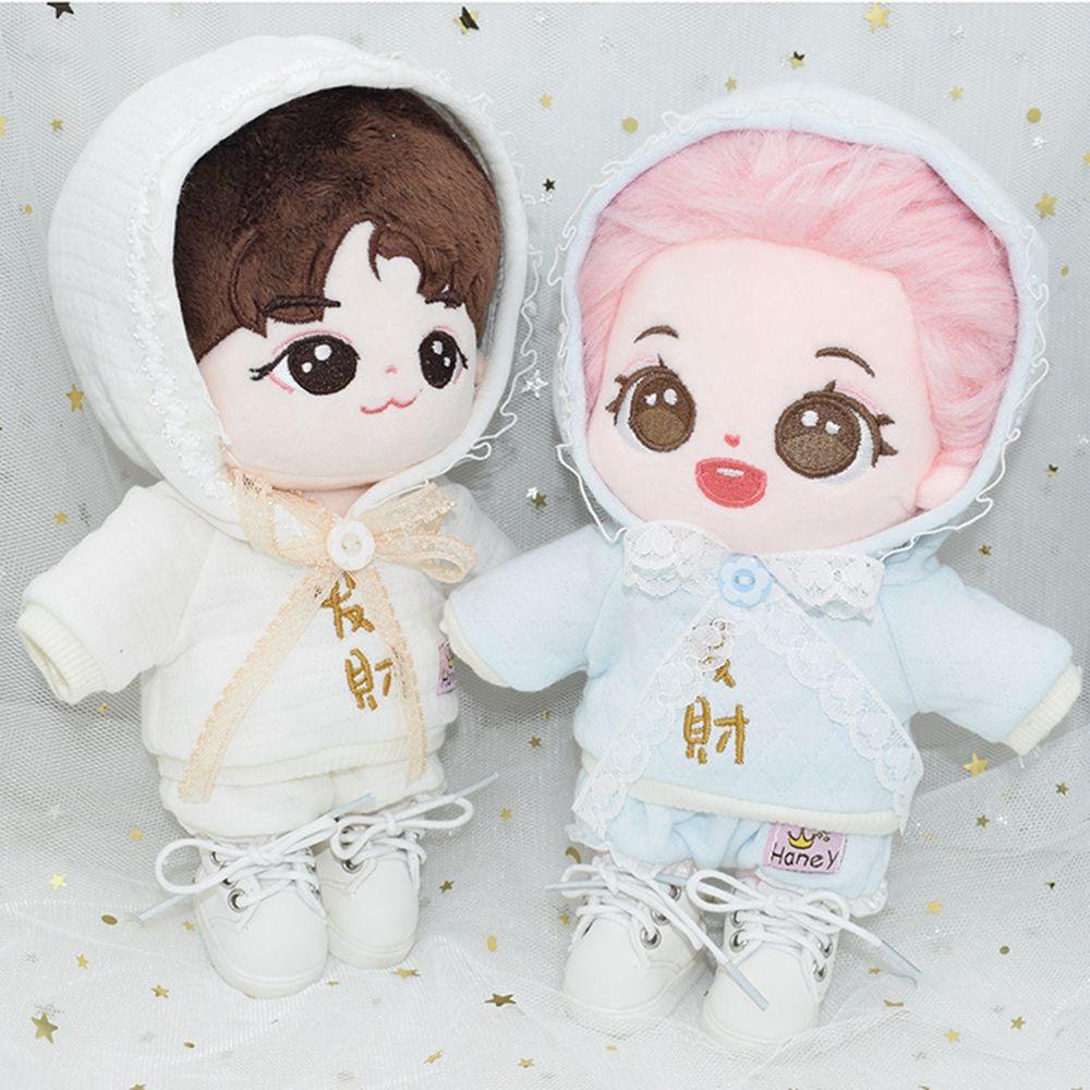 1 Set / 1 Đôi Giày Vải Cotton 20cm Cho Búp Bê