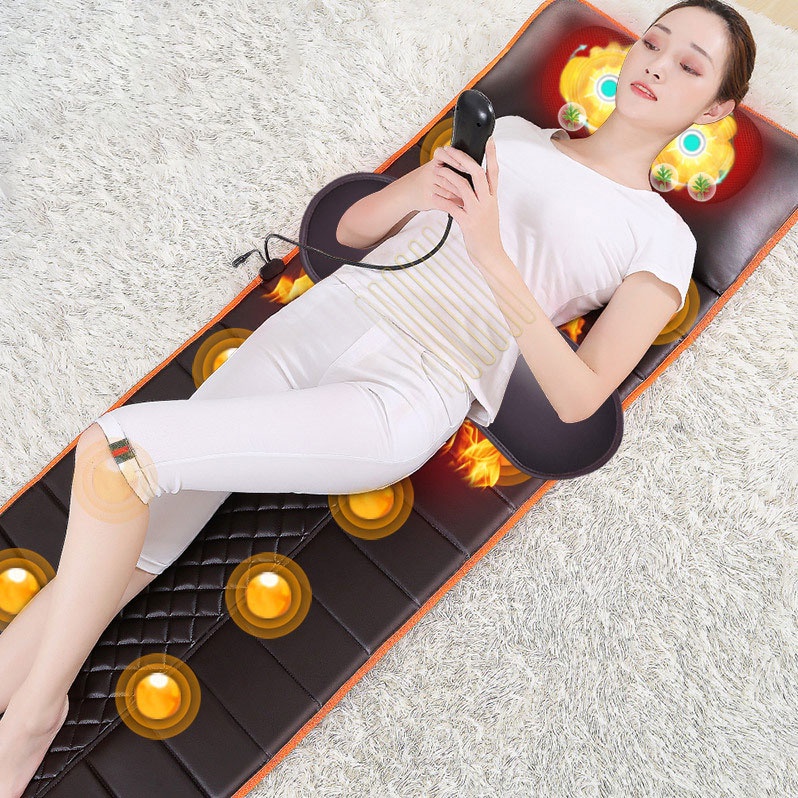 Đệm Massage Toàn Thân, Nệm Mát Xa Toàn Thân BEAME BM-N89 Chính Hãng Cao Cấp - Massage Nhiều Tư Thế, Dễ Dàng Gấp Gọn