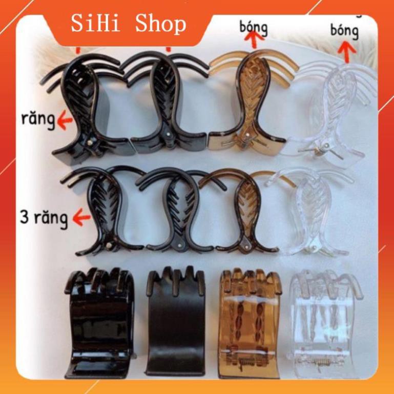 Kẹp Tóc Càng Cua 3 Răng 5 Răng Siêu Đẹp