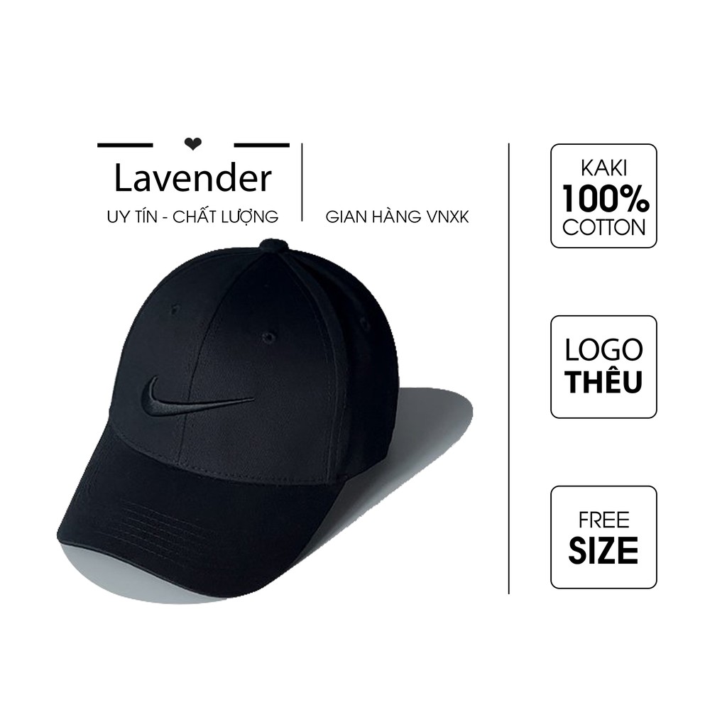 Nón kết mũ lưỡi trai Lavender tinh tế dành cho mọi lứa tuổi Free size