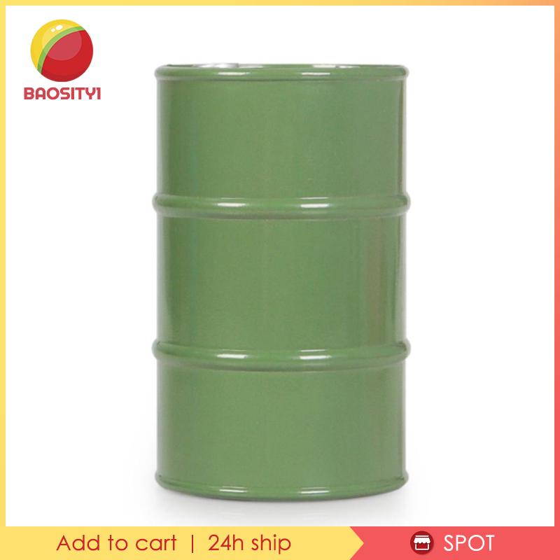 Phụ Kiện Thùng Dầu Bằng Nhựa Màu Xanh Dương Cho Mô Hình Xe Điều Khiển Từ Xa 1: 10