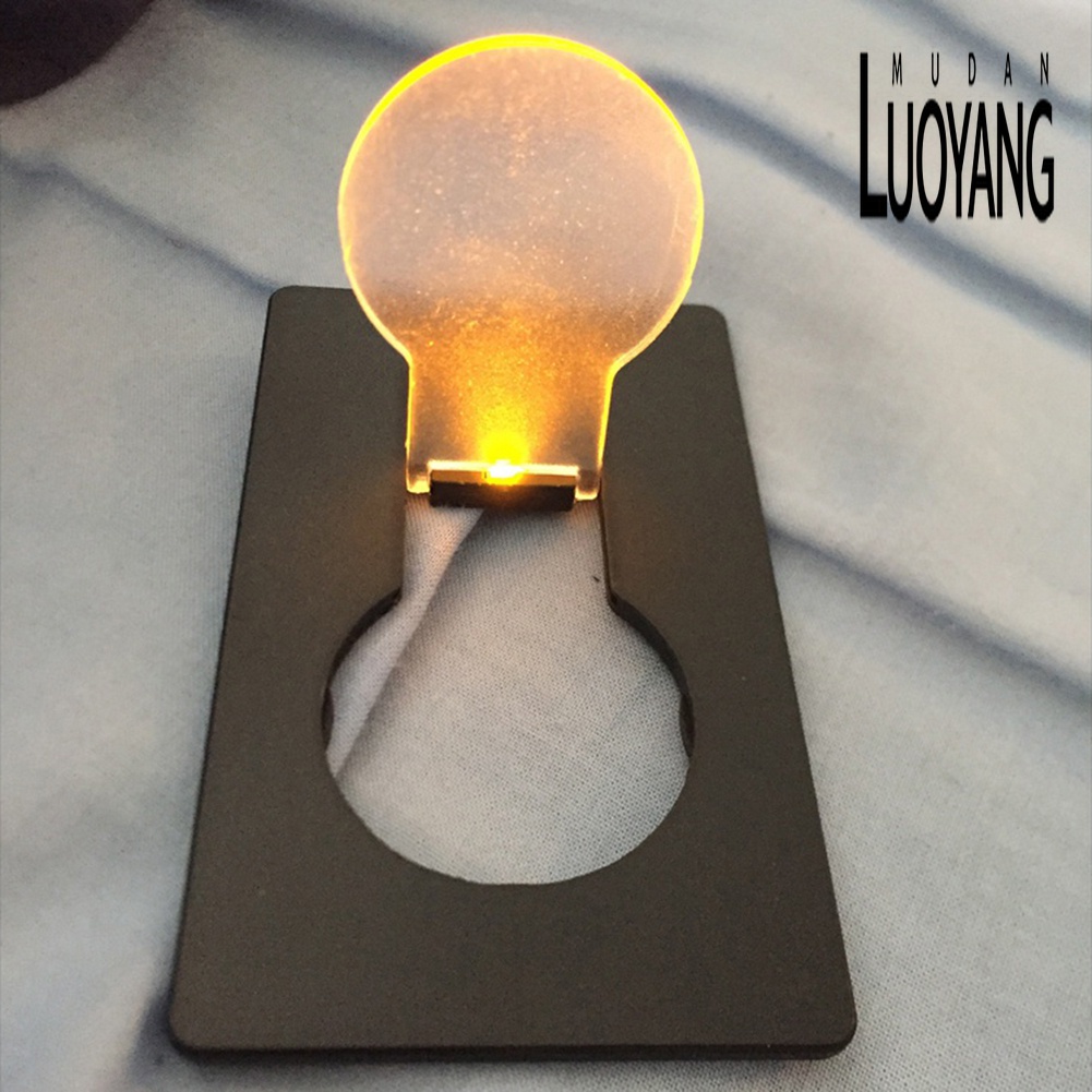 Thẻ Đèn Pin LED Mini Có Thể Gấp Gọn Bỏ Túi Tiện Dụng