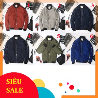 Áo khoác gió nam cổ bomber hàng việt nam xuất khẩu hiệu pull and bear