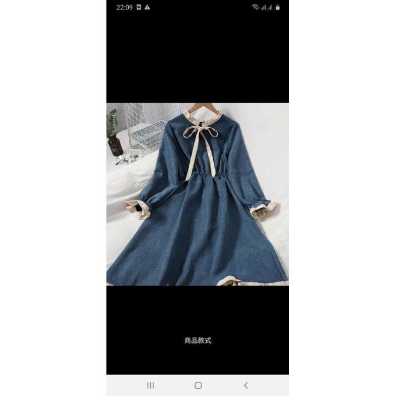 Váy form chữ A dáng tiểu thư siêu xinh - Hàng order