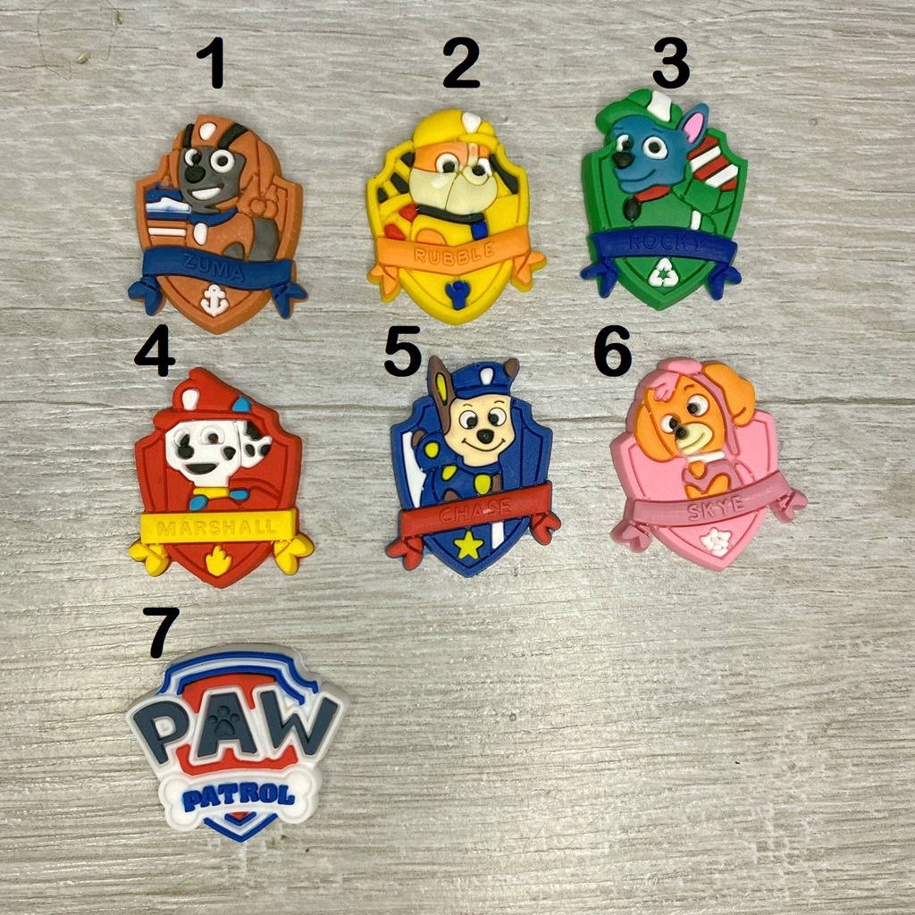 STICKER CHÓ CỨU HỘ TRANG TRÍ DÉP SỤC
