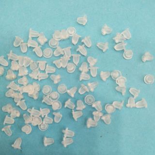 Chốt nhựa khuyên tai nụ