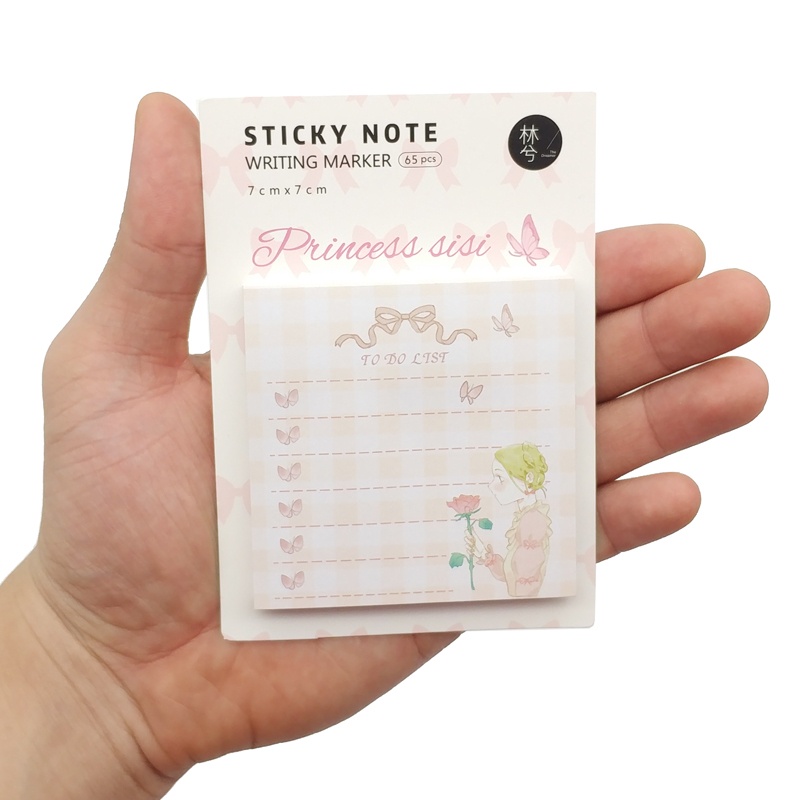 Giấy Note Princess Sisi 70 x 70 cm - The Dreamer LB-00201 - Mẫu 3 (65 Tờ)