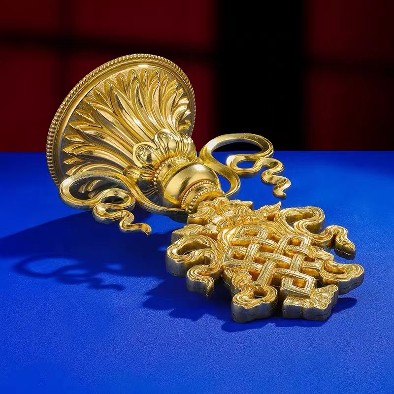 [PBMC] Bộ Tám tướng cát tường đồng 20cm KV