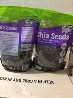 Hạt chia Úc Chia Seeds date mới