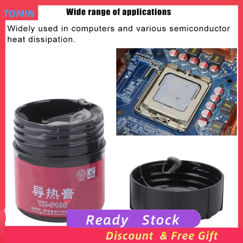 PC Computer CPU Fan/Graphics Card Cooling Grease Paste Thermal Conductive Silicone