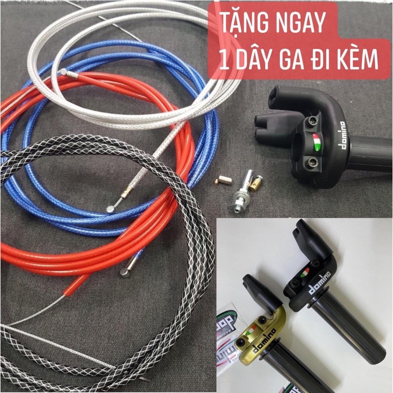 COMBO cùm tăng tốc tặng dây ga gắn các loại xe