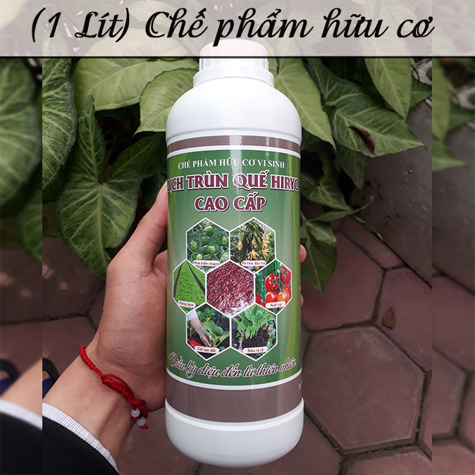 Phân bón gốc, bón lá Dịch Trùn Quế Hiryo - Chế Phẩm sinh học cho nông nghiệp xanh