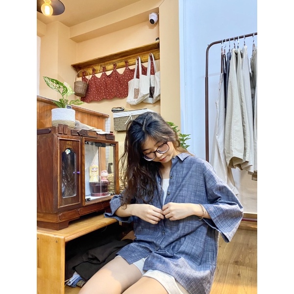 Áo sơmi tay lửng