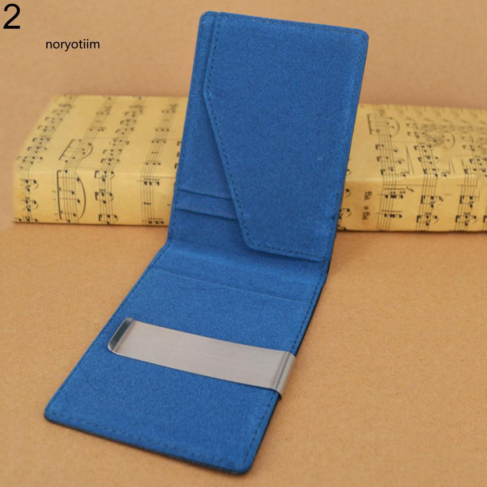 Ví da kiểu mỏng giữ thẻ tín dụng , giấy tờ cho nam