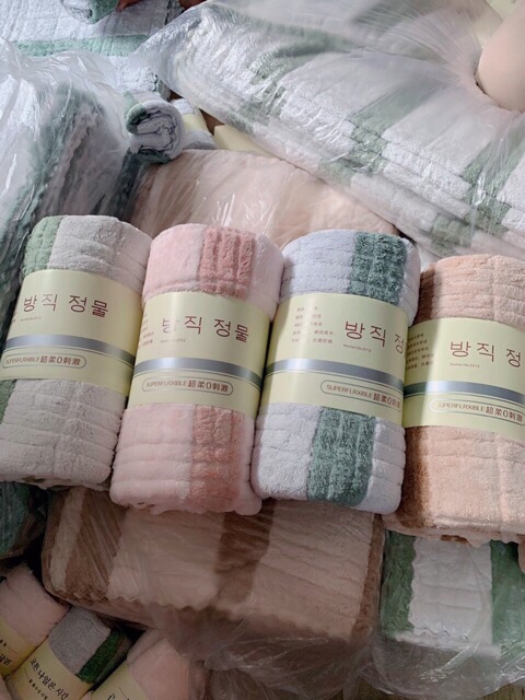 BÁN SỈ KHĂN TĂM CHO NỮ(giao màu ngẫu nhiên